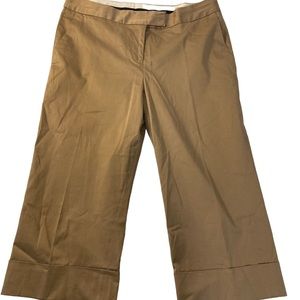 Anne Klein Capri Pants- Tan- size 10
